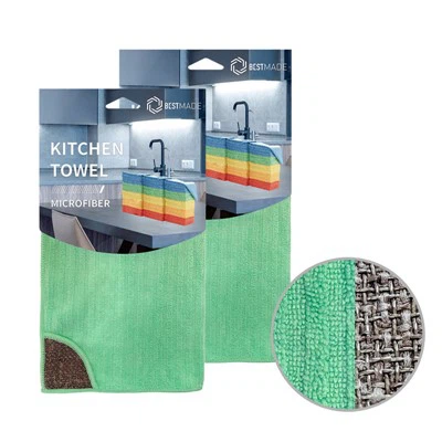 Schotelhanddoek met struikgewas